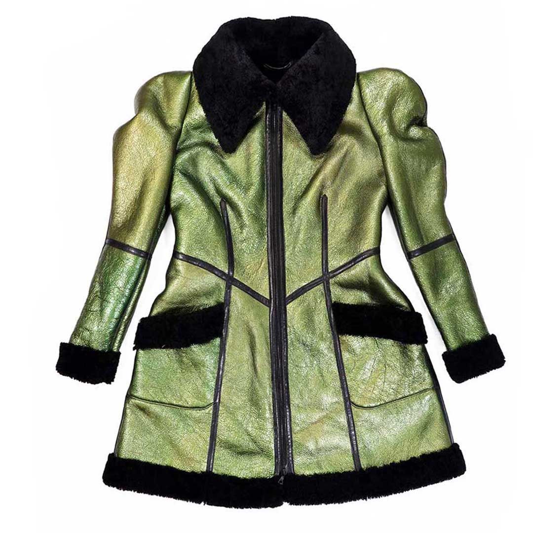 Custom Made Shearling Leather Jackets for Men or Women