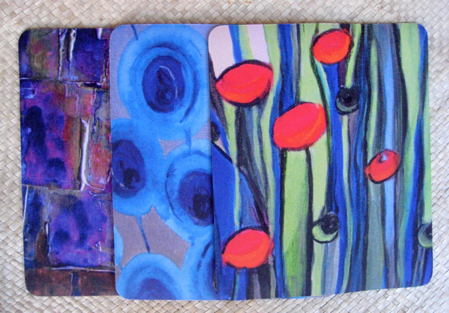 Mouse Pads Any 3 With Original Artwork Mix And Match By Devikasart 2 