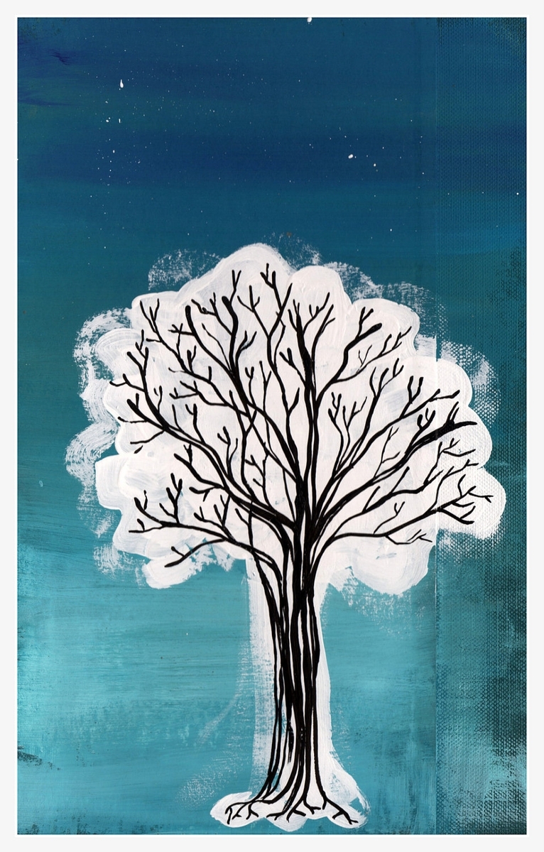 White Black Tree- Cyber Monday / Black Friday