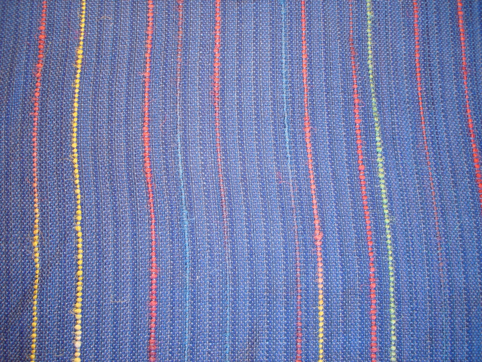 Sky Blue Hand Woven Fabric