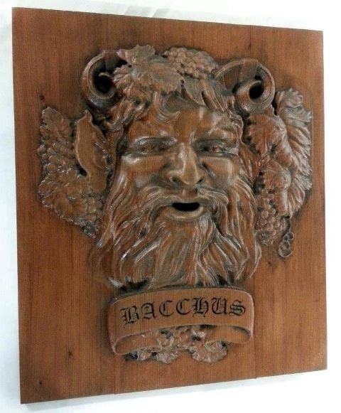 Carved Bacchus