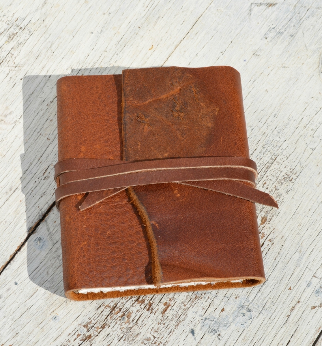 Leather Bound Handmade Chevron Journal Adventure Travel Notebook Outdoorsman Ledger 4 