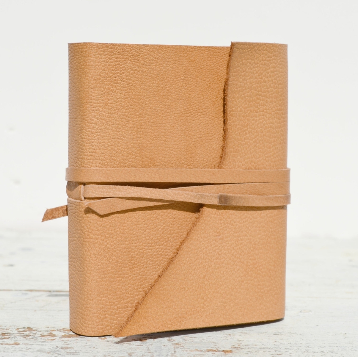 Leather Bound Handmade Goatskin Journal Travel Luxury Diary Contemporary Art Notebook 2 