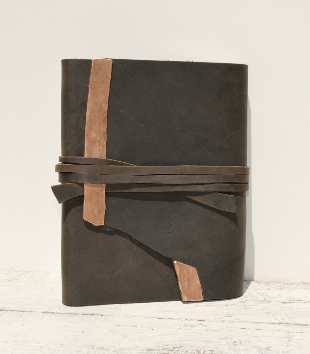 Leather Bound Handmade Travel Watercolor Art Journal Notebook 4 