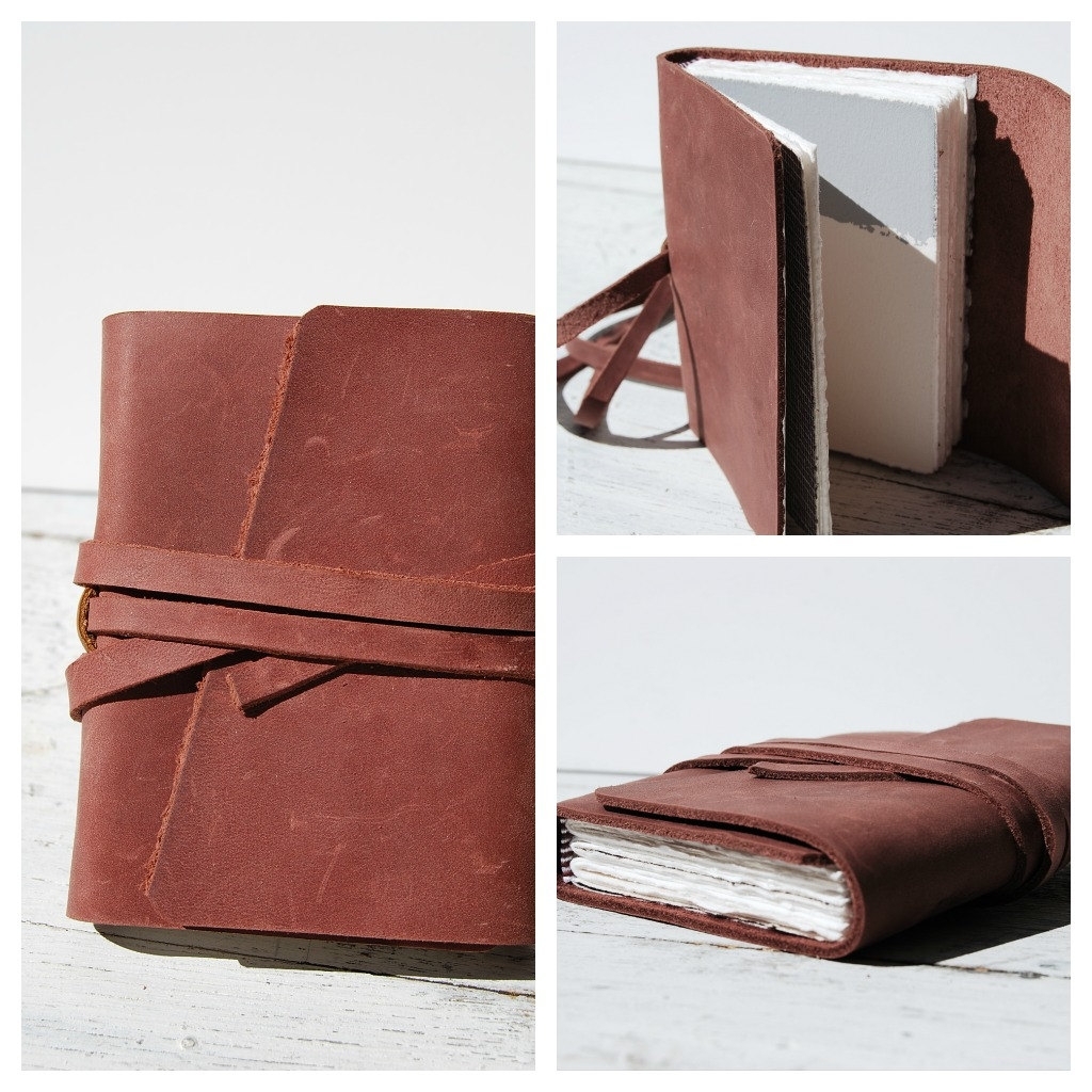 Leather Bound Handmade Steampunk Journal 2 