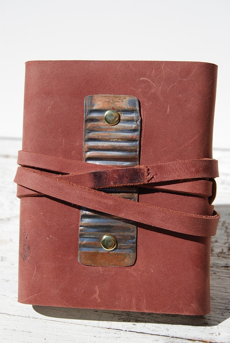 Leather Bound Handmade Steampunk Journal 4 