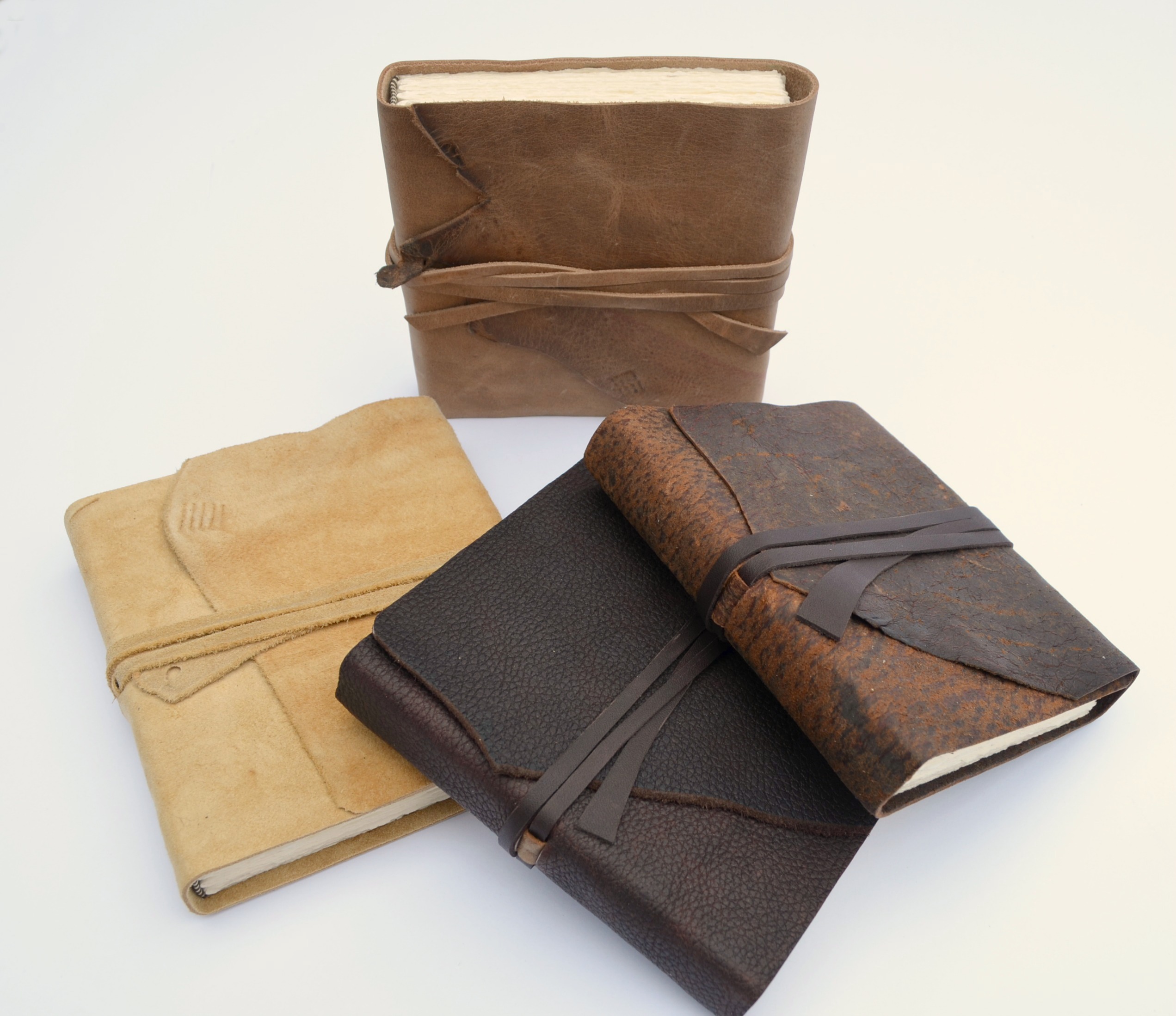Custom Made To Order Set Leather Bound Journal Collection 2 