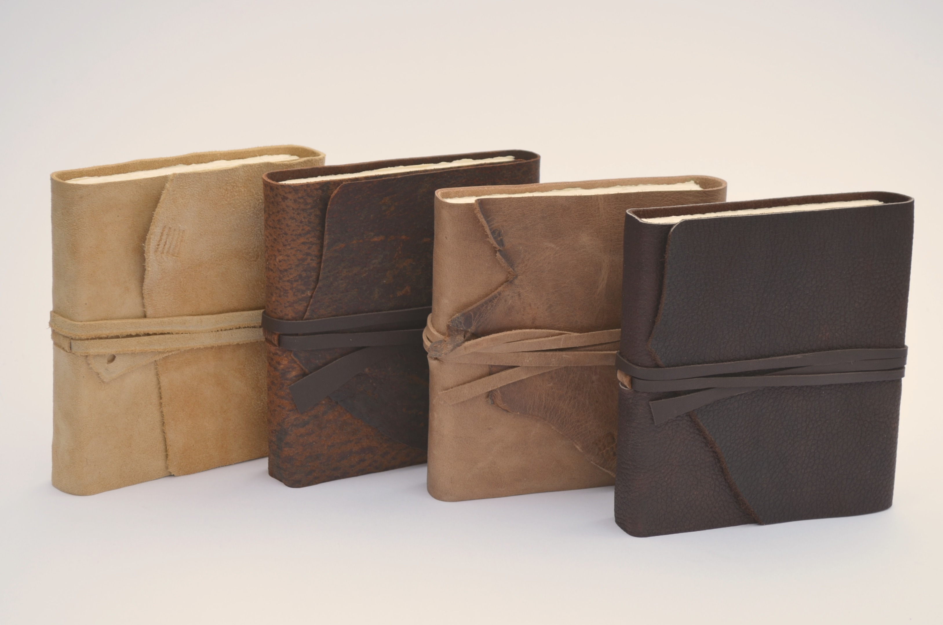 Custom Made To Order Set Leather Bound Journal Collection 5 