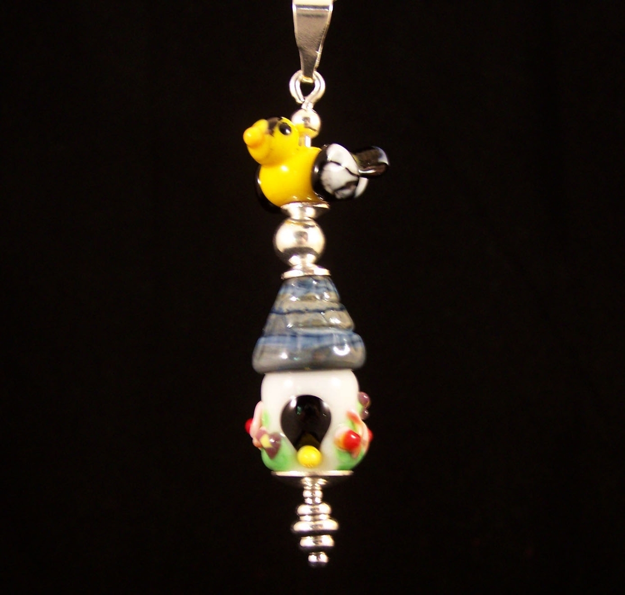 Glass Pendants For The Birds 2 