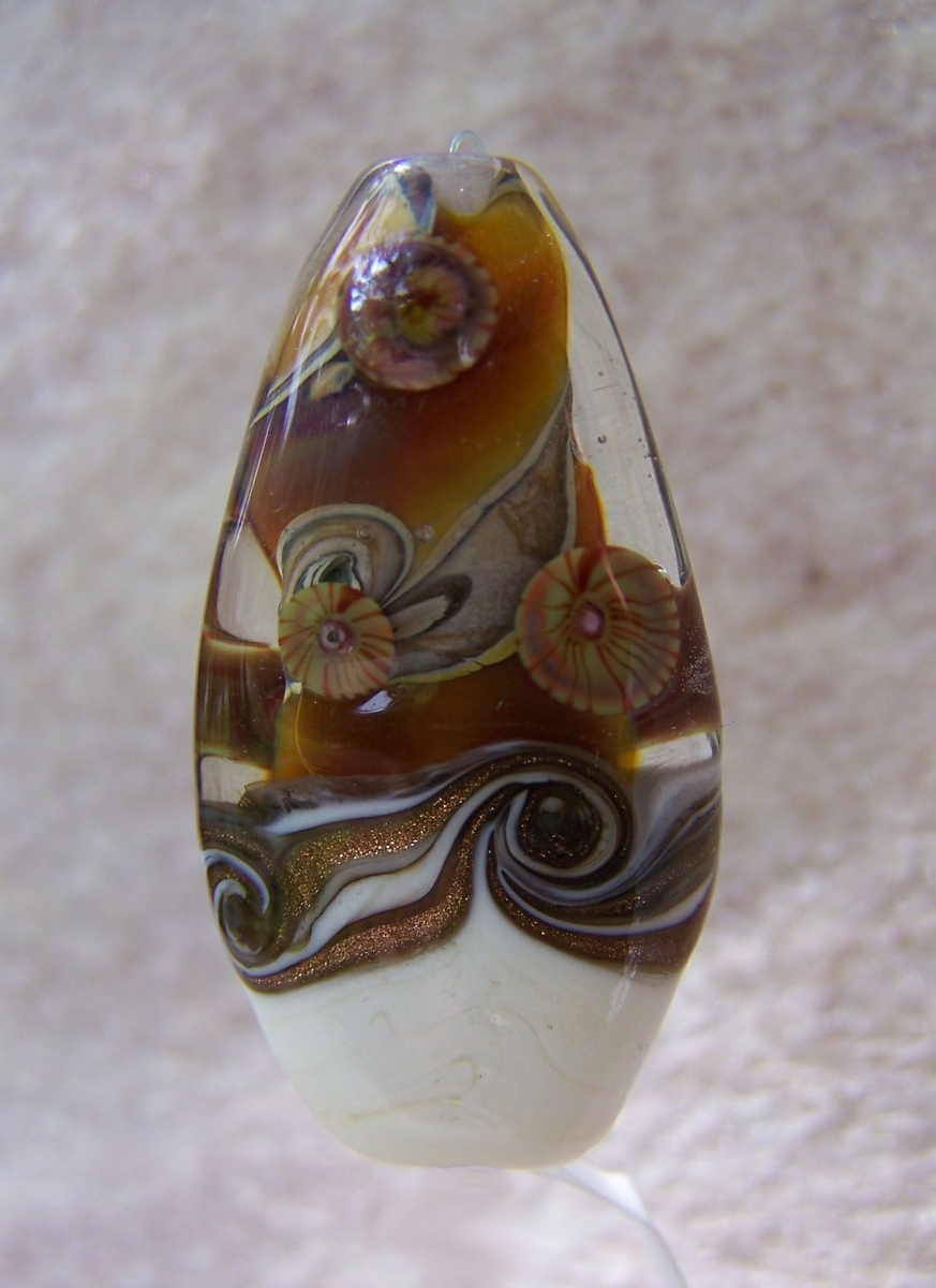 Organic Original Samples Of Glass Beads 3 
