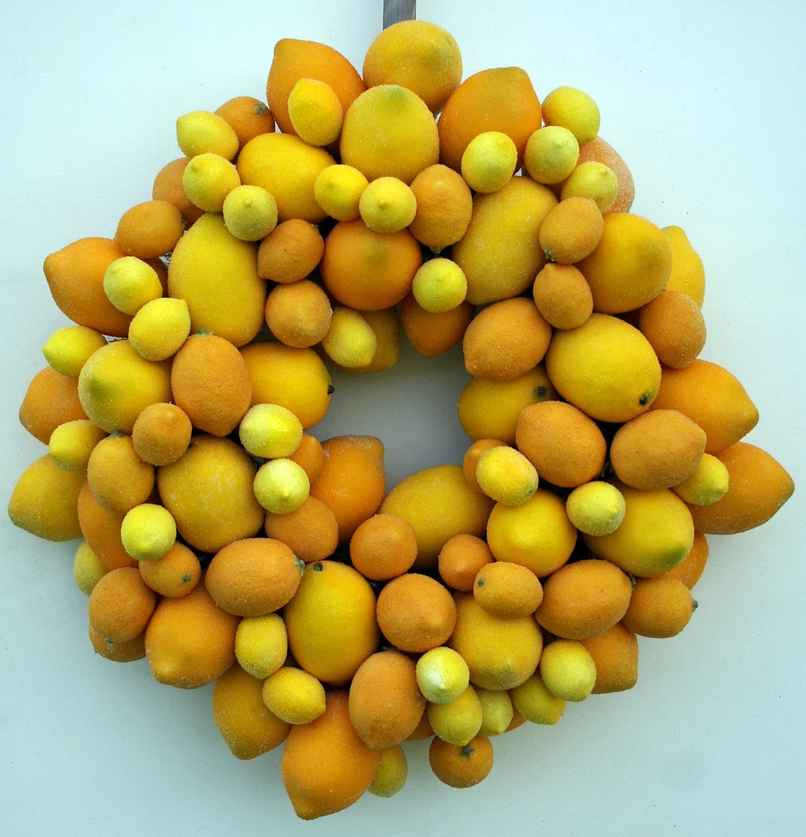 Sugared Lemon Wreath 1 