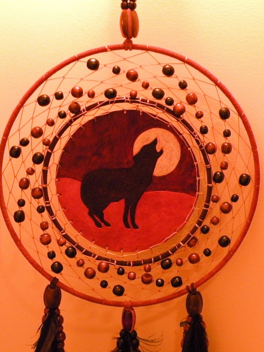 Howling Wolf Dreamcatcher 2 