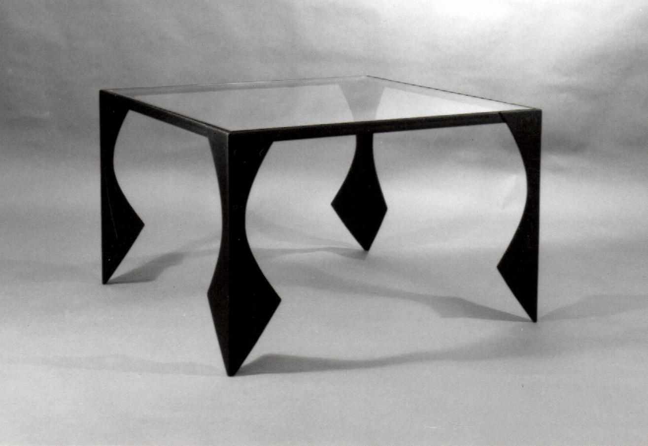 Open curve table, Closed curve, Open and Closed diamond tables bases 4 