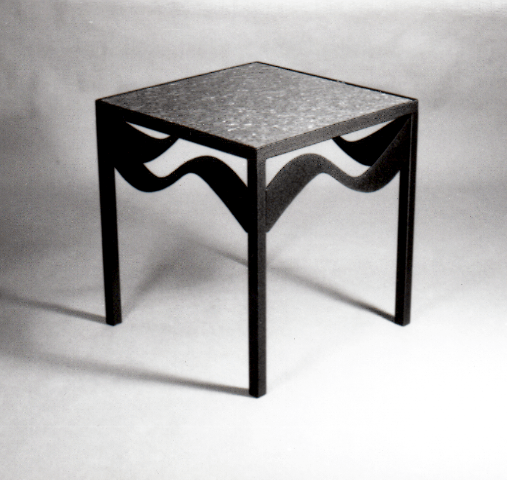 Ribbon side table