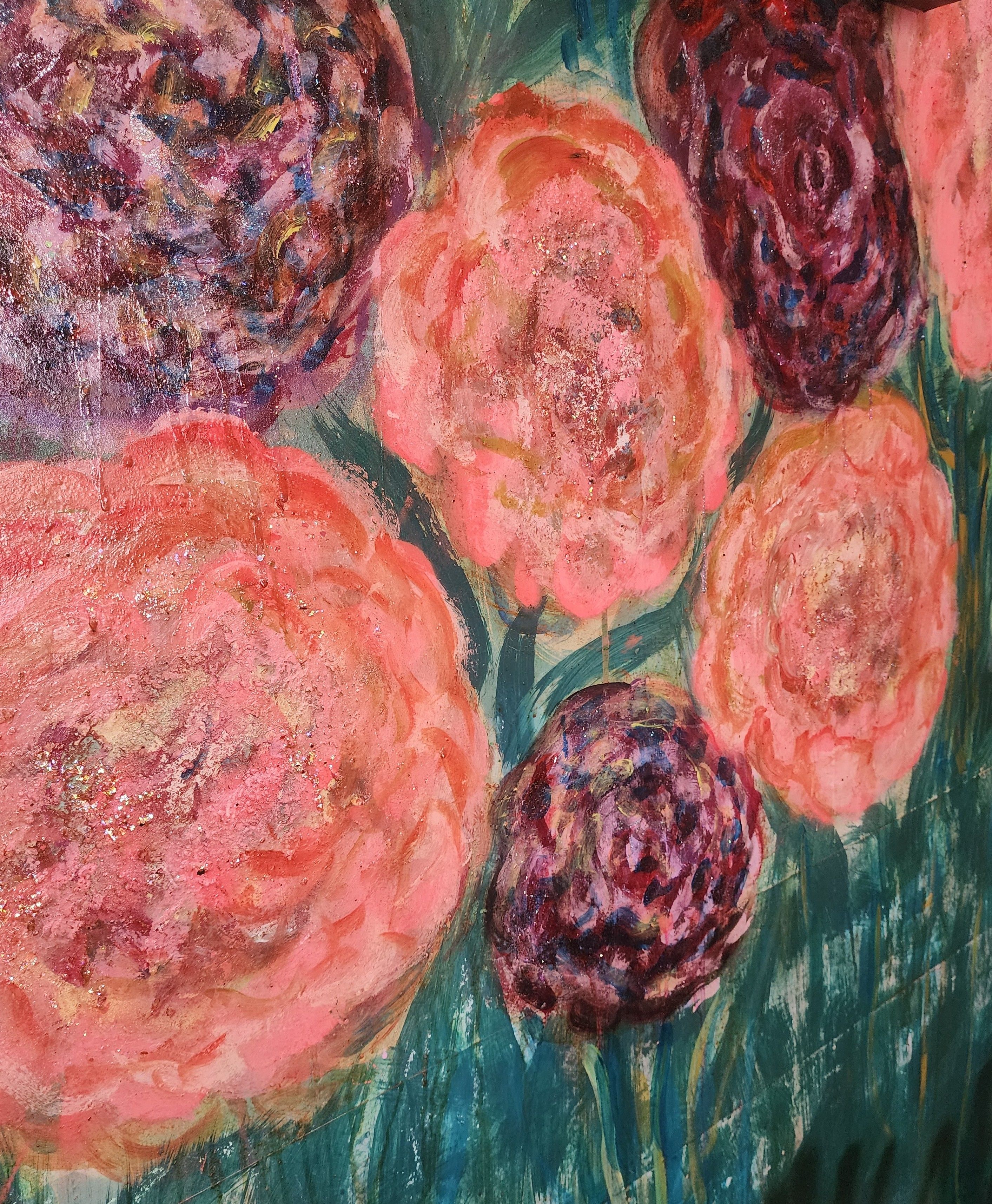 Set of prints : Peonies I, II, III 3 