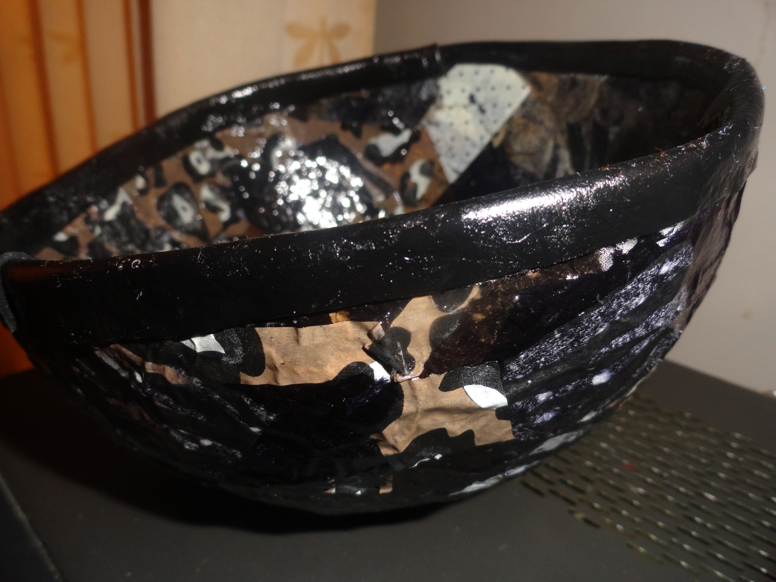 Paper Mache Decorative Bow 2 
