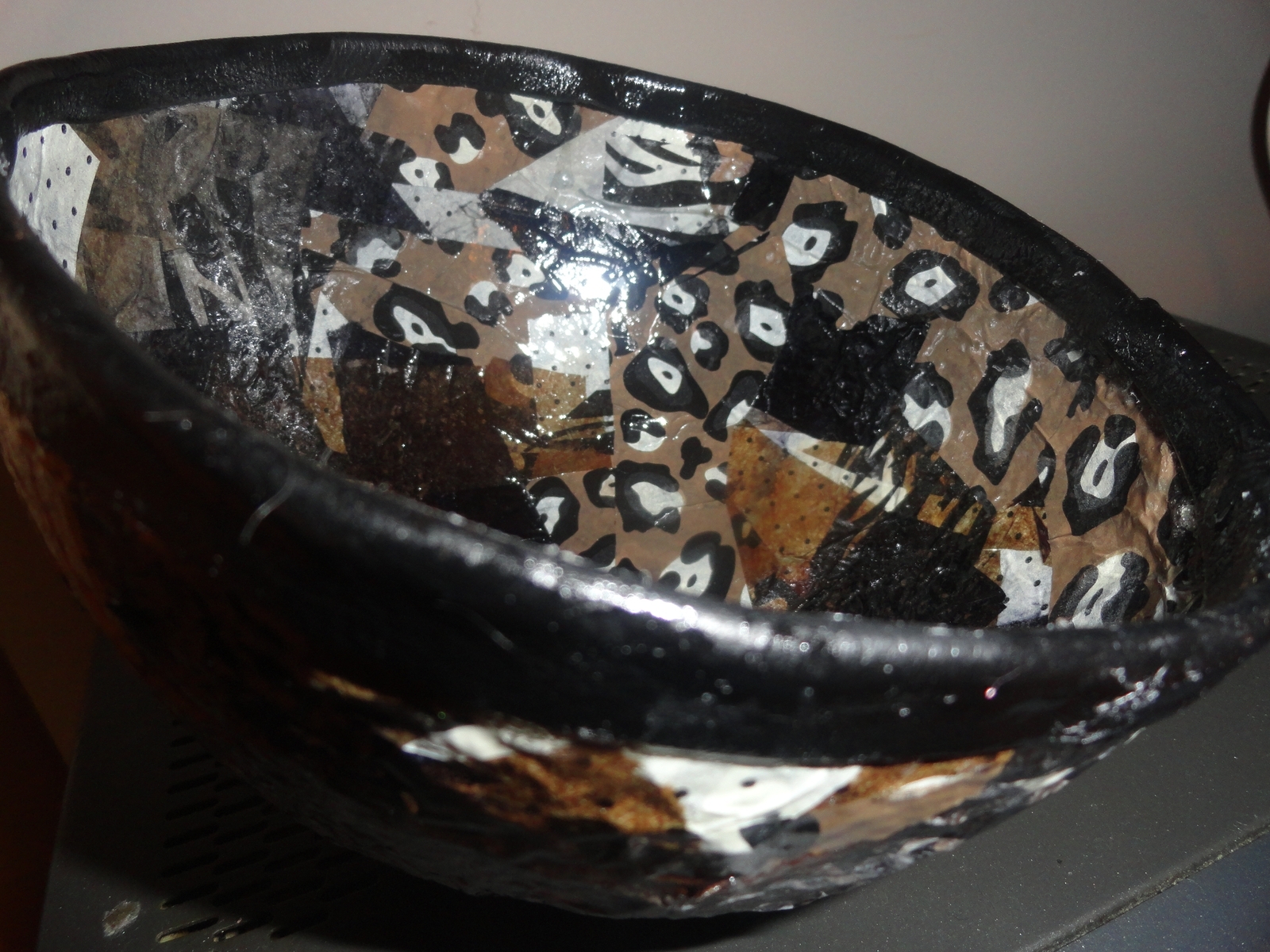Paper Mache Decorative Bow 3 
