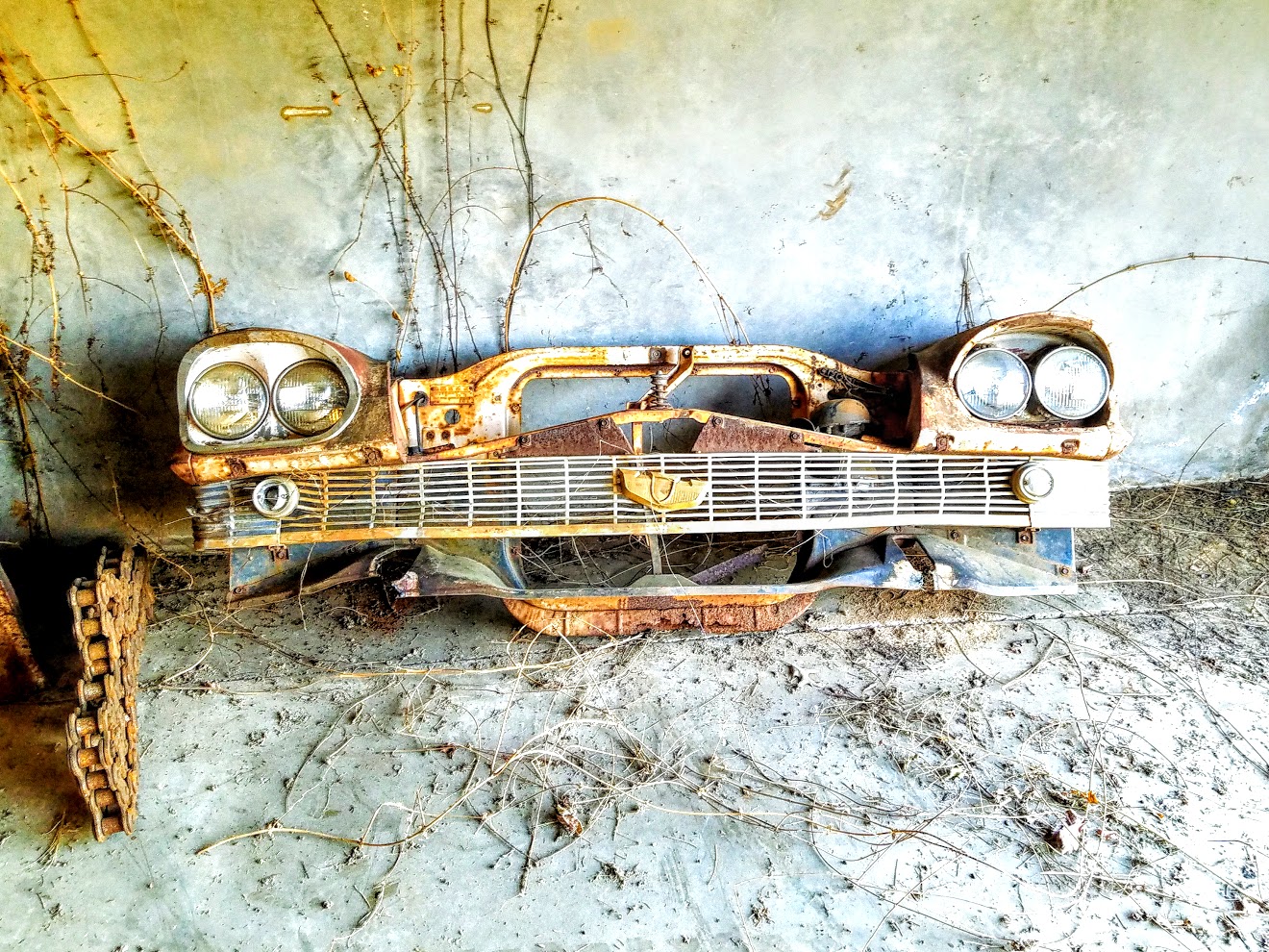 Upcycled Buick Grill Automobile Car Parts Furniture Wall Art