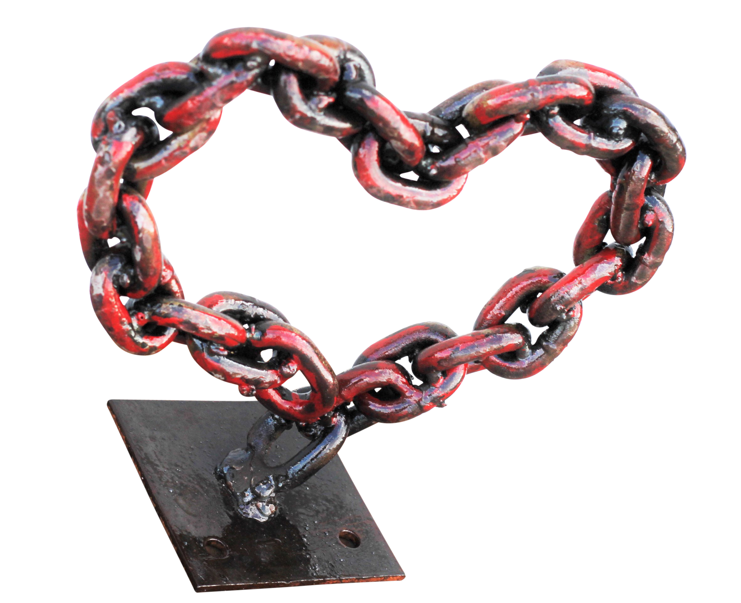 Metal Red Chain Heart, Valentines Day Gift Ideas, For Her, She Cave 2 