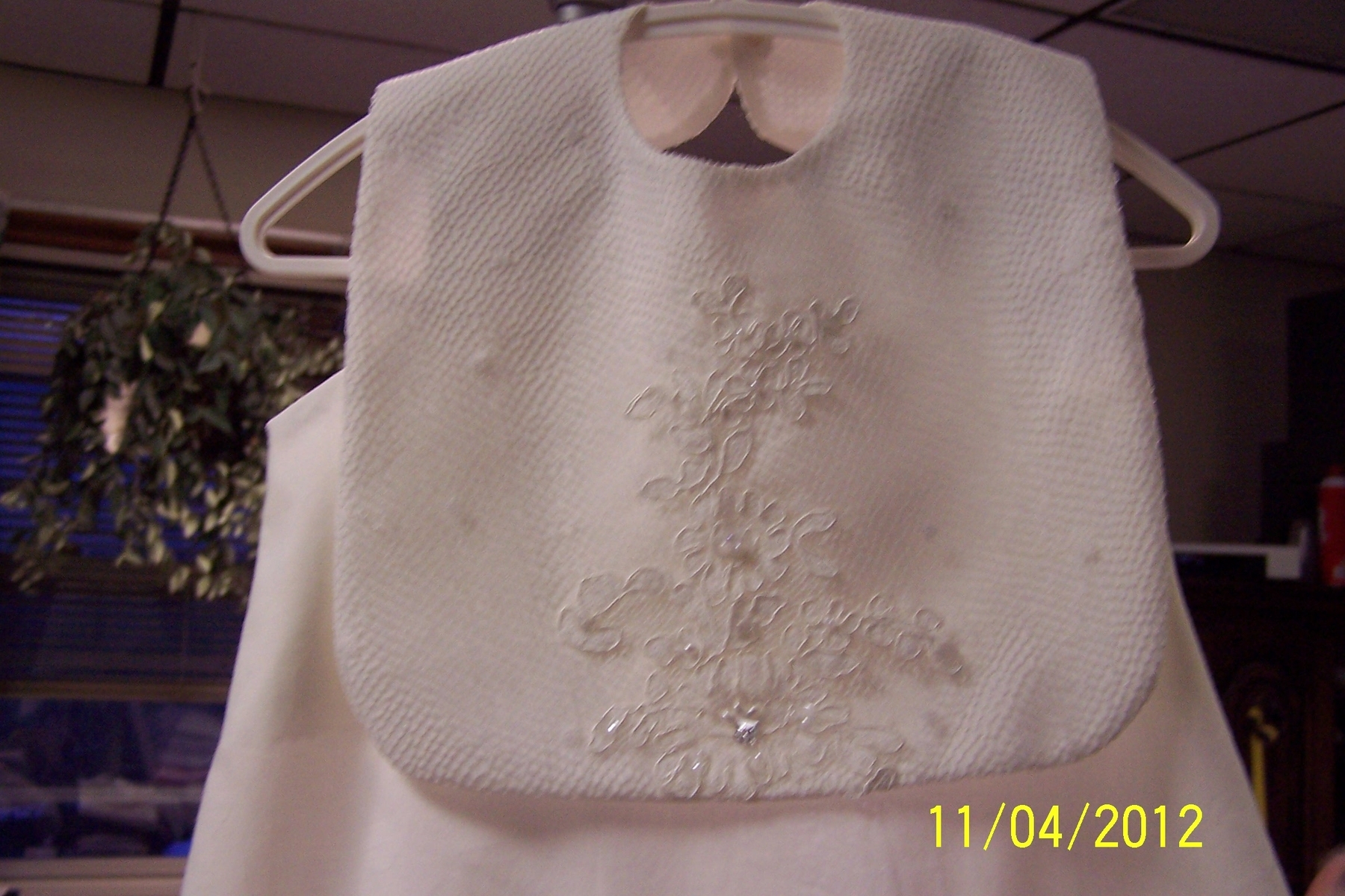 Wedding Gown Conversion To Christening Gnown 5 