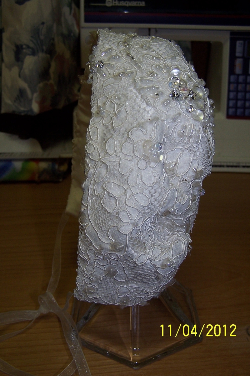 Wedding Gown Conversion To Christening Gnown 7 