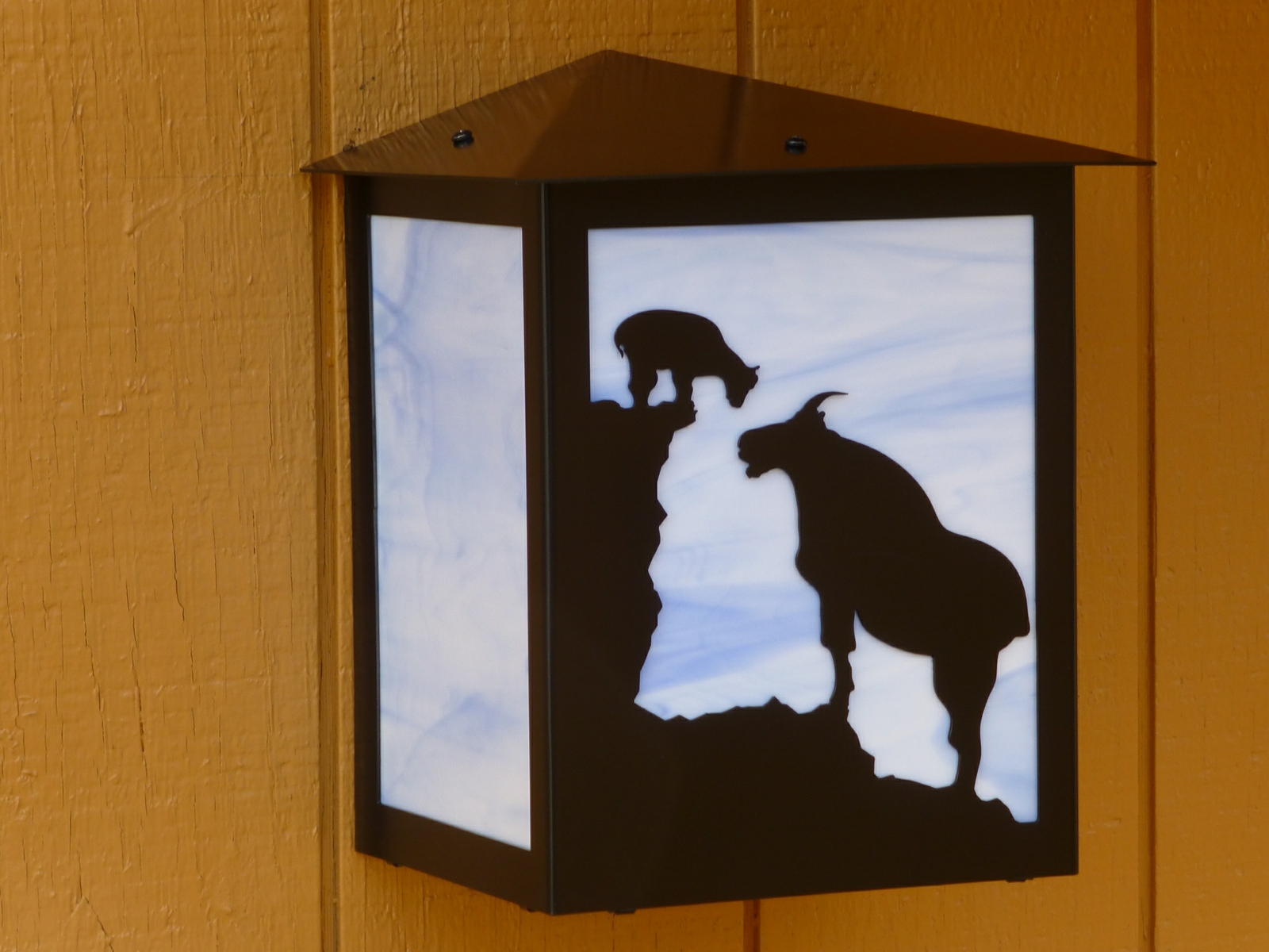 Mountain Goat Wall Light 3 
