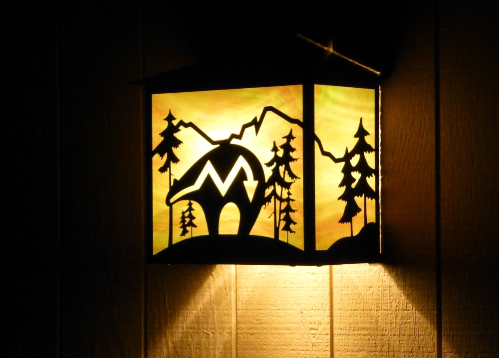 Spirit Bear Wall Light