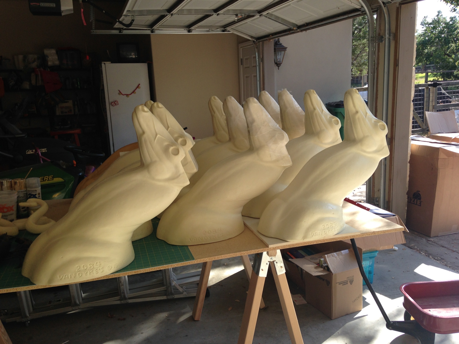Tallulah Rose: Upholstered  Whitetail Deer Replica 4 