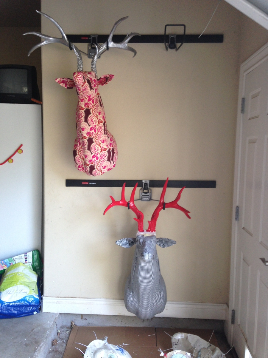 Tallulah Rose: Upholstered  Whitetail Deer Replica 8 