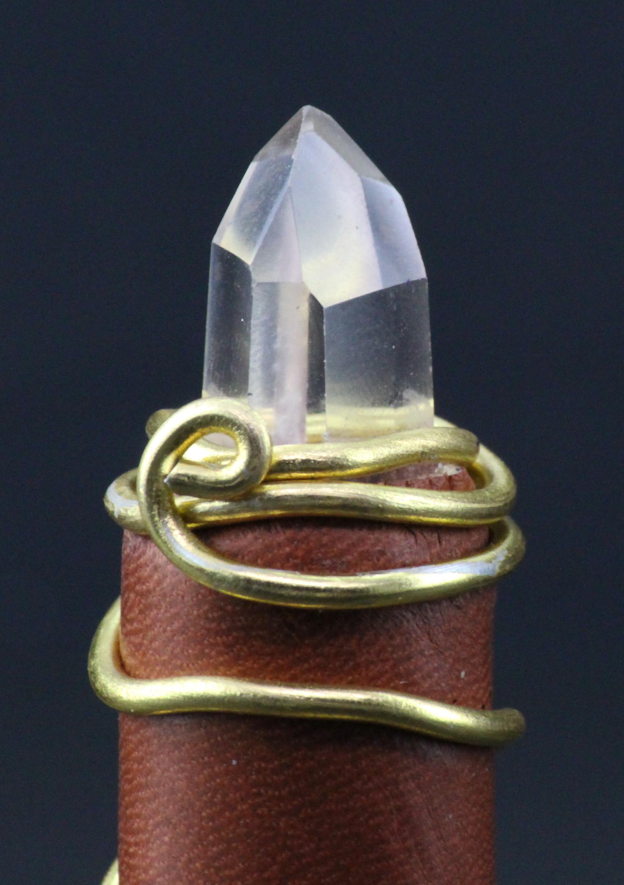 Lemurian Quartz Point, Smoky Quartz Crystal Sphere, Healing Wand 2 