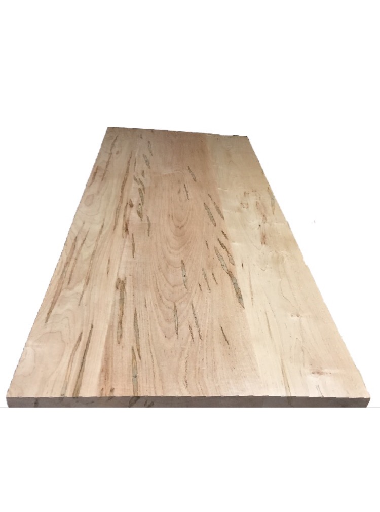 Industrial Rustic Wormy Maple Dining Table 2 