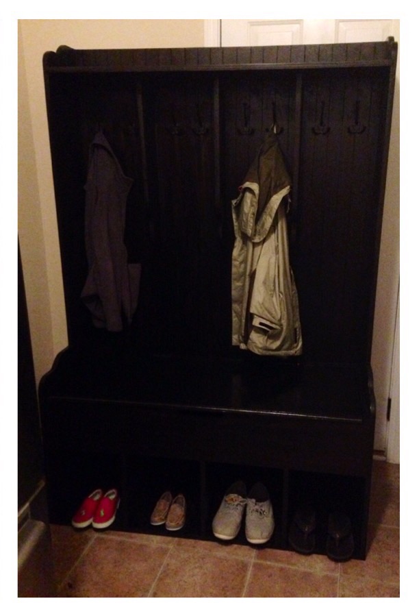 Hall Tree Storage Bench