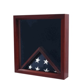 Casket Flag Case And Medal, Casket Medal Flag Display