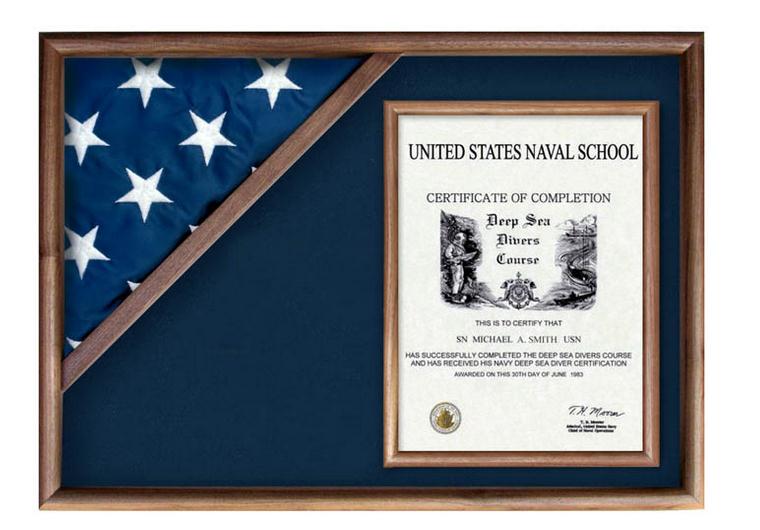 Large Case For Certificate For 5x 9.5 Flag