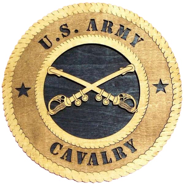 U.S. Army Cavalry Wall Tribute, U.S. Army Cavalry Hand Made Gift