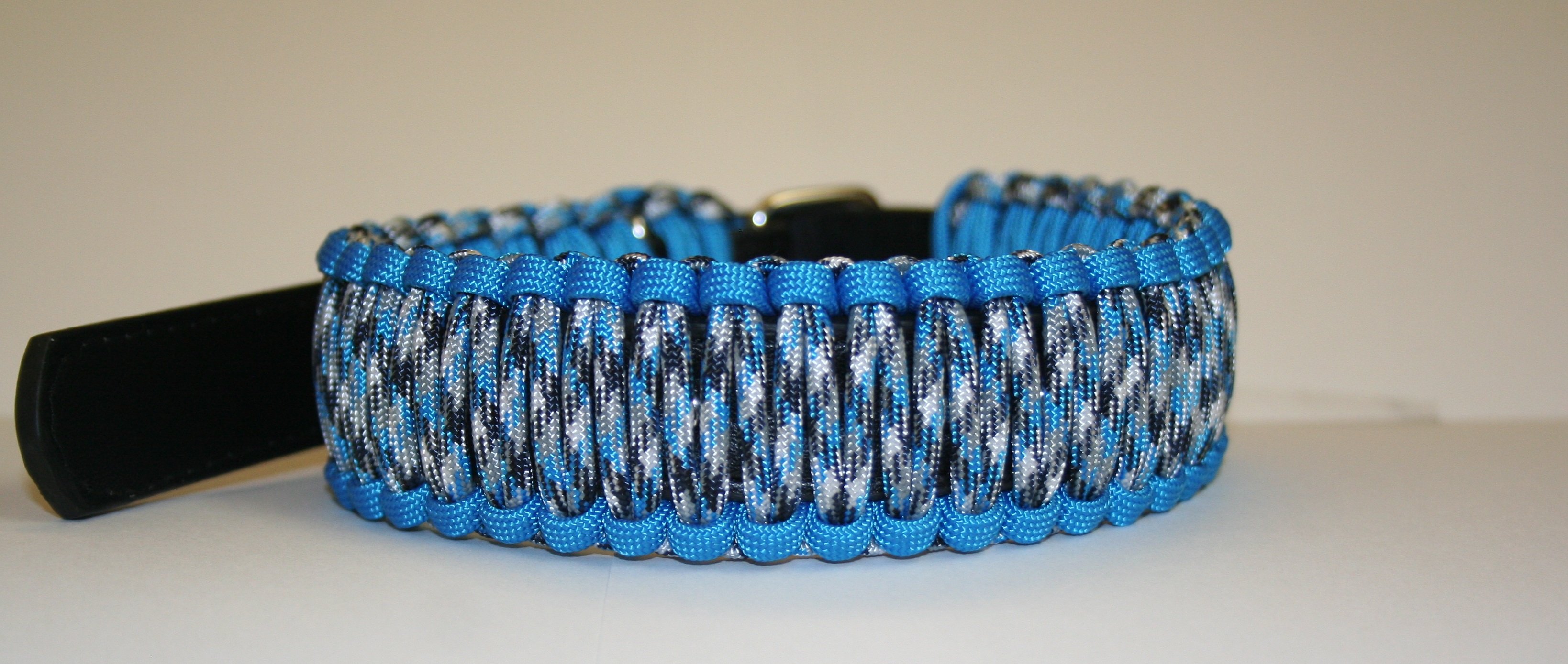 Blue Camo Paracord Leash & 14-18 2 