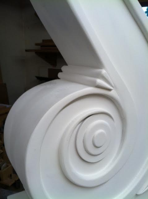 William C. Gatewood House Stair Newel Reproduction 3 