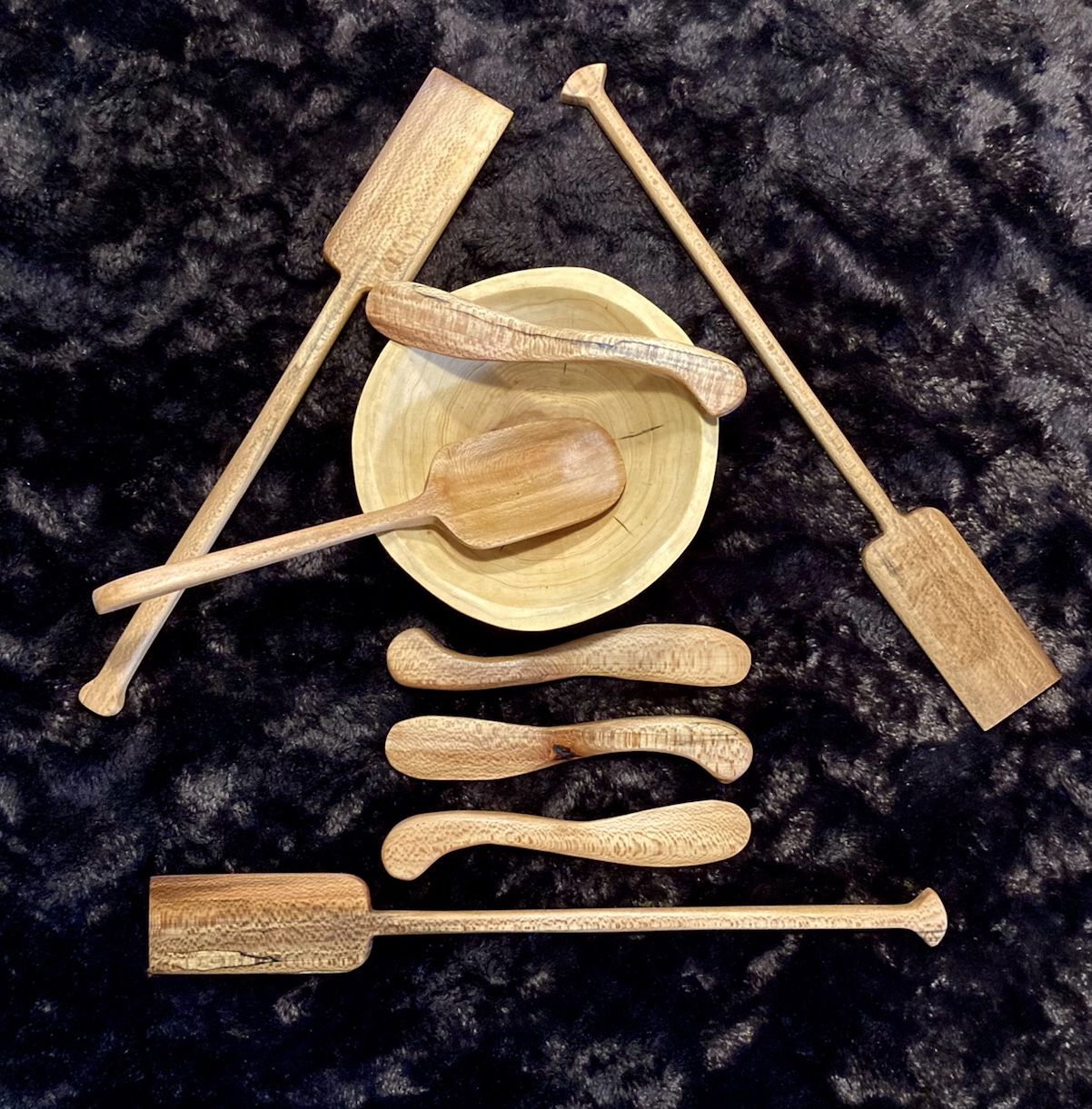 Wooden Utensils (Spoons, Spatulas, Knives Etc.) 3 