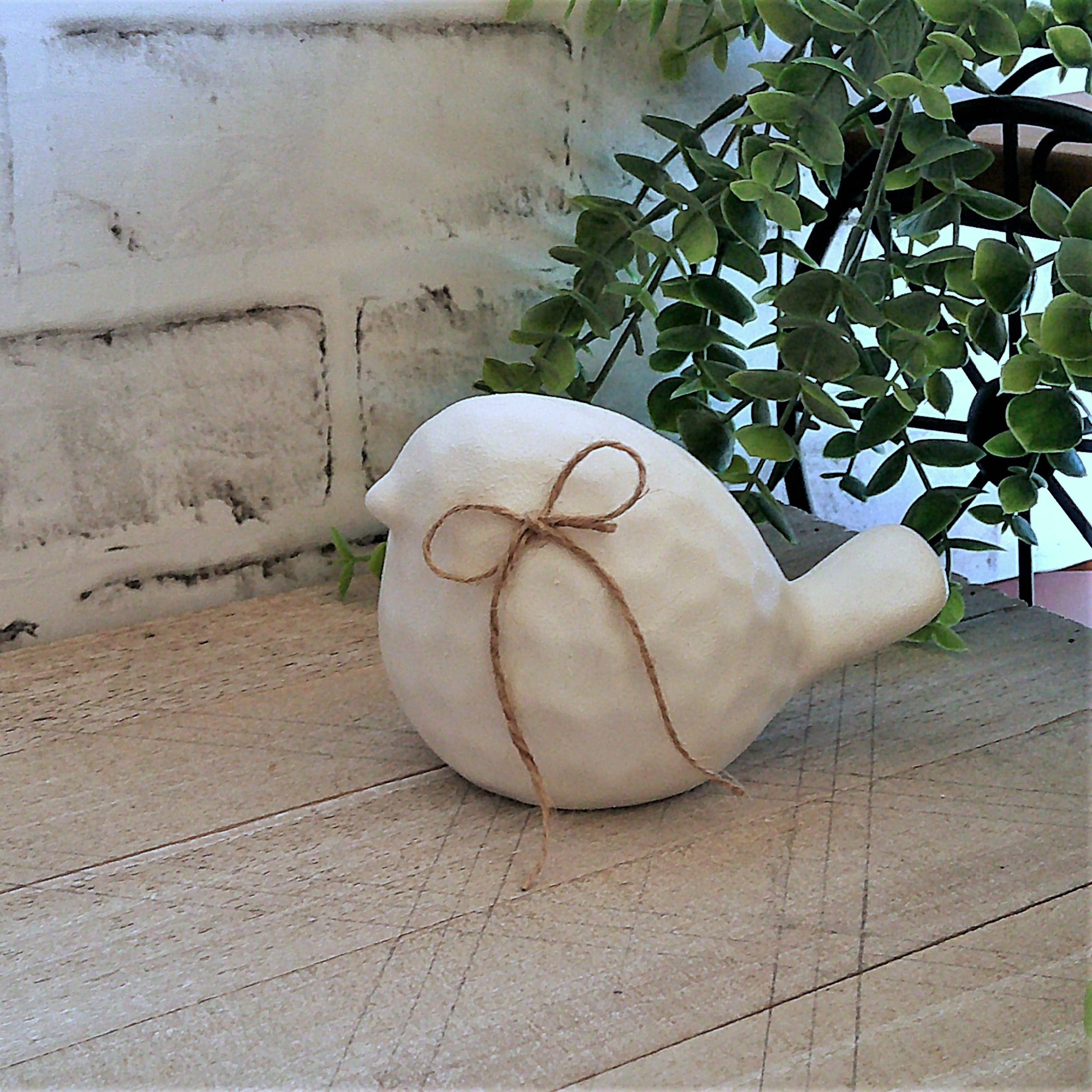 Stone Look Birds Nursery Decor Baby Bird Baby Shower Table Decoration 4 