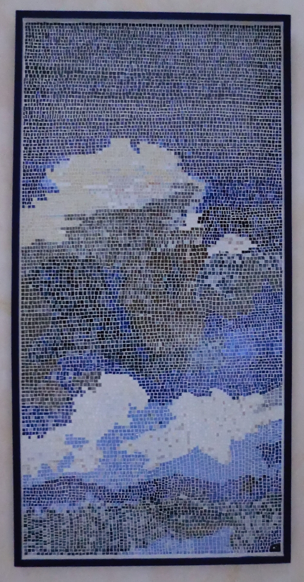 Wall Decor Blue Sky And Clouds Mosaic 1 