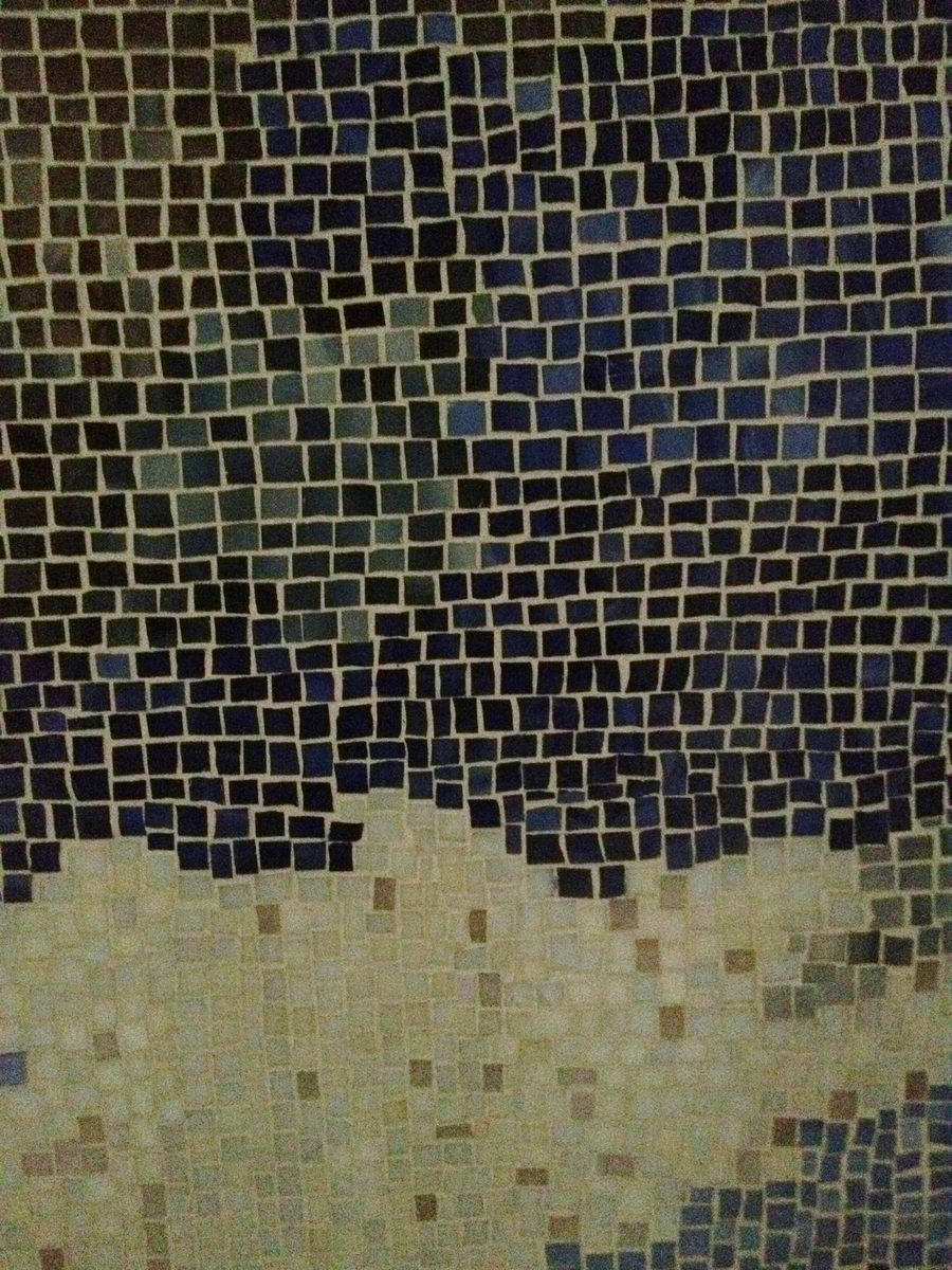 Wall Decor Blue Sky And Clouds Mosaic 2 