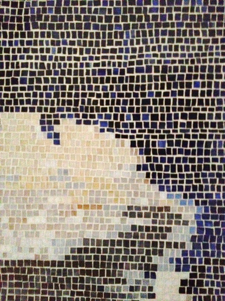 Wall Decor Blue Sky And Clouds Mosaic 3 