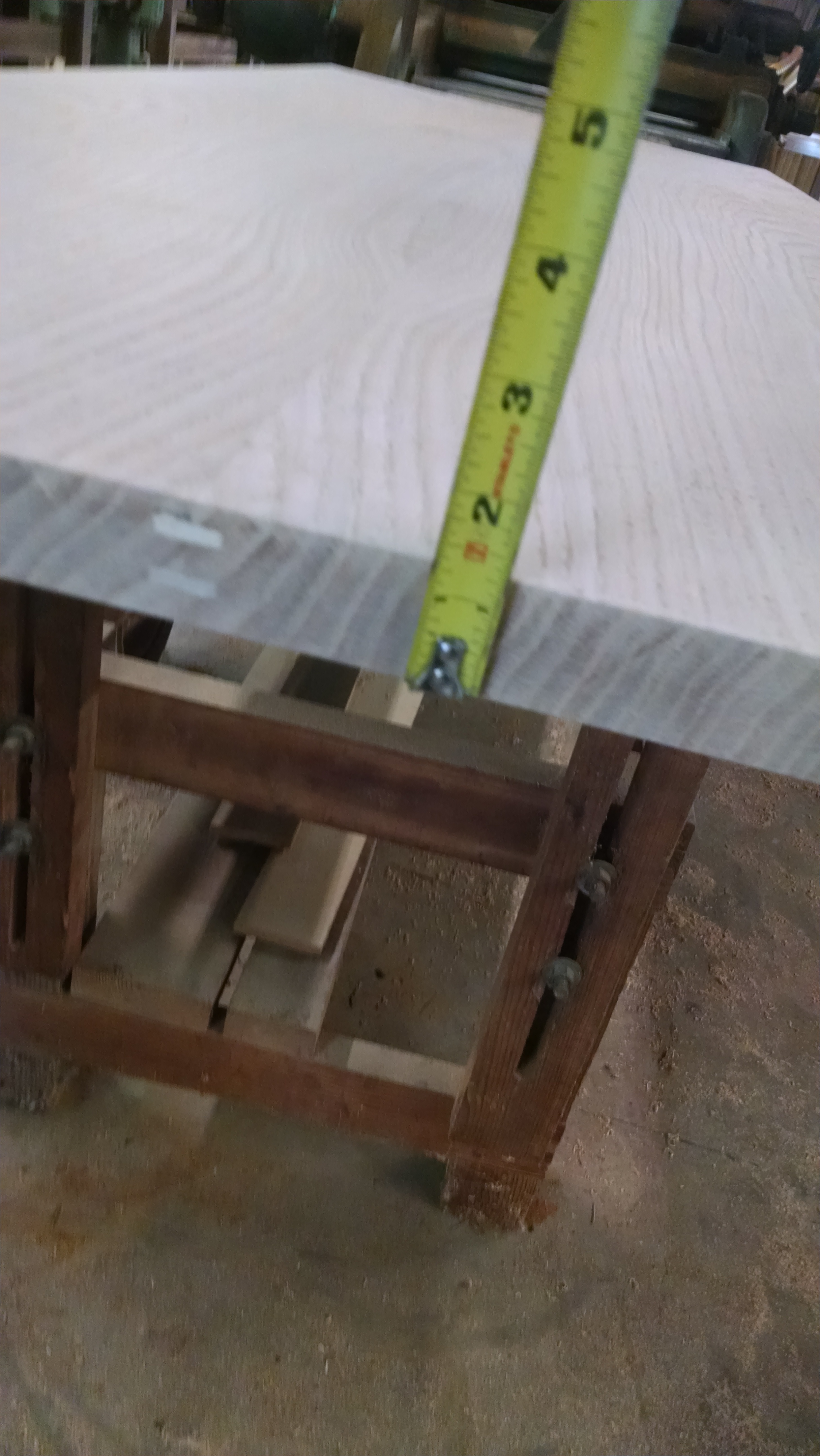 Industrial Deco Style Machine Stand, 8' Long 38 3 