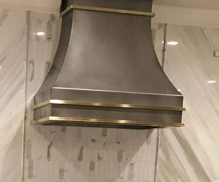 The "Stockard" Custom Range Hood, Blower Sold Separately // (Min. Shipping $450+) 2