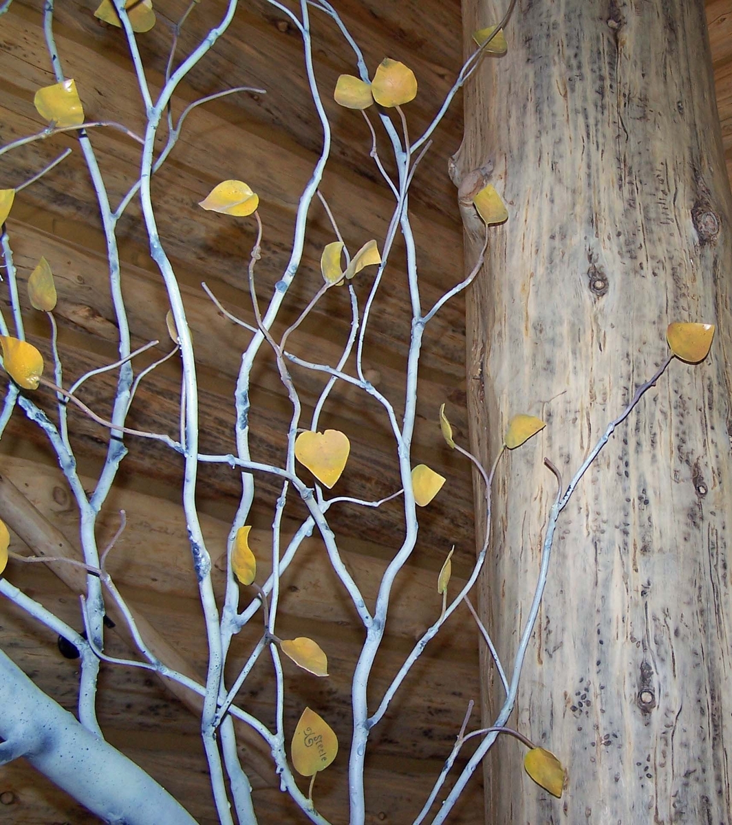 Aspen Tree Stair Railing 3 