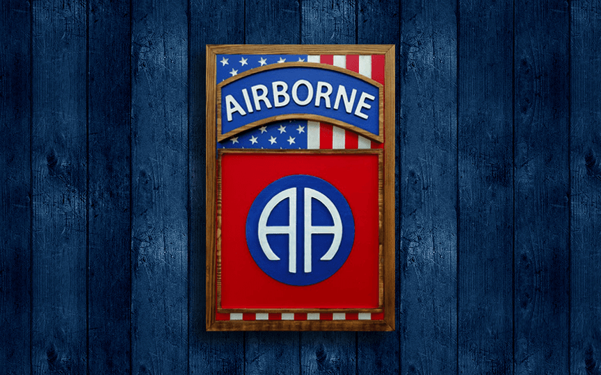 "Wood Military & Patriotic Wall Art – Handmade USA Decor" | Starting at $200