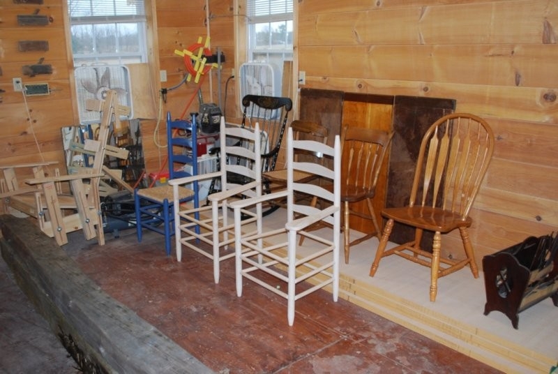 Duplication Ladder-Back Chairs 3 