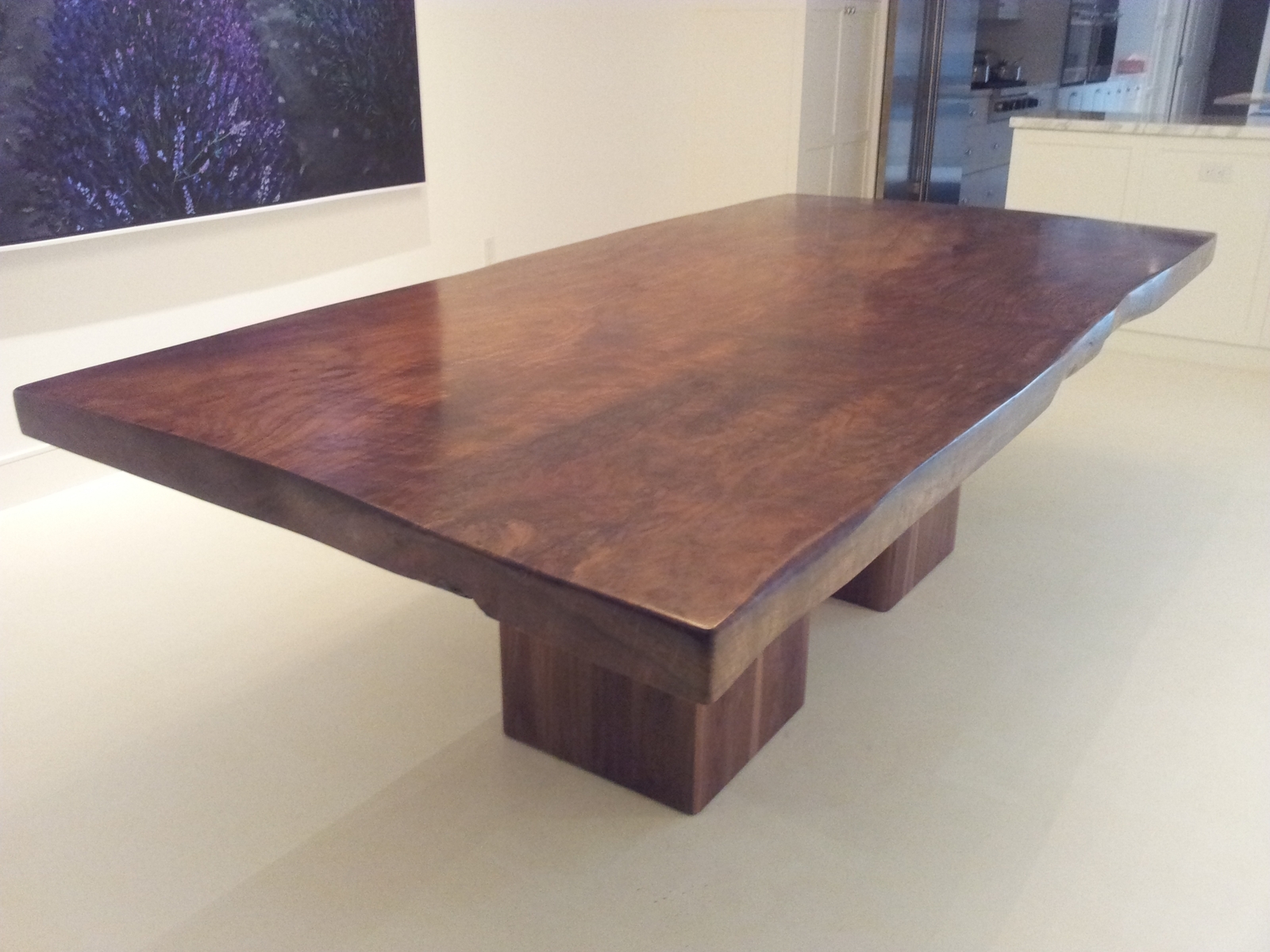 Walnut Slab Dining Table 2 
