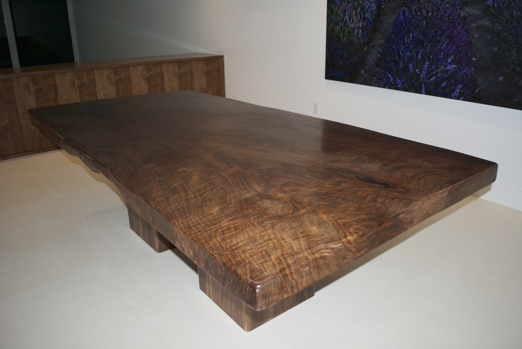 Walnut Slab Dining Table