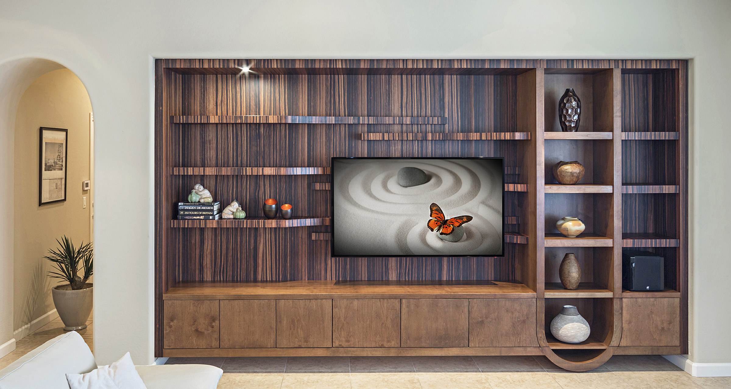 Built-In Entertainment Center